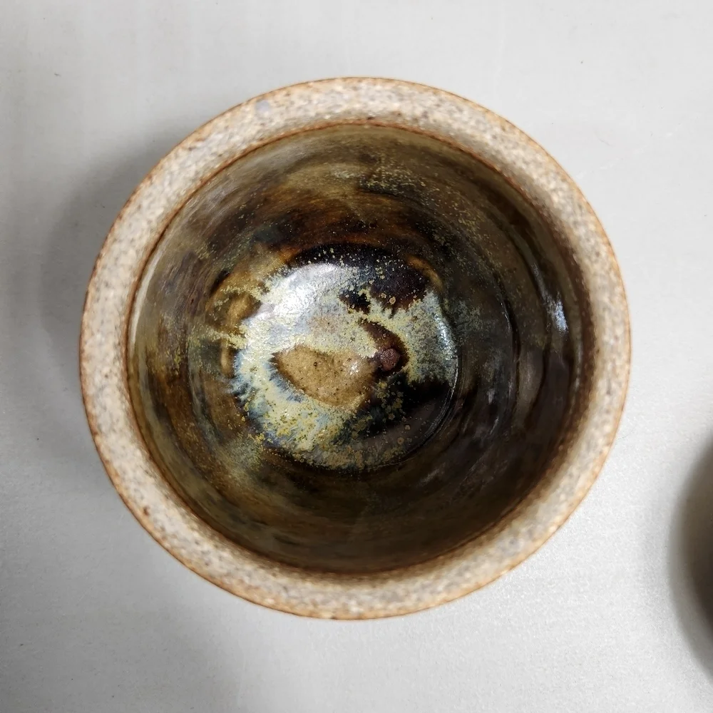 Apex Pottery Stoneware Brutalist Egg Seperator